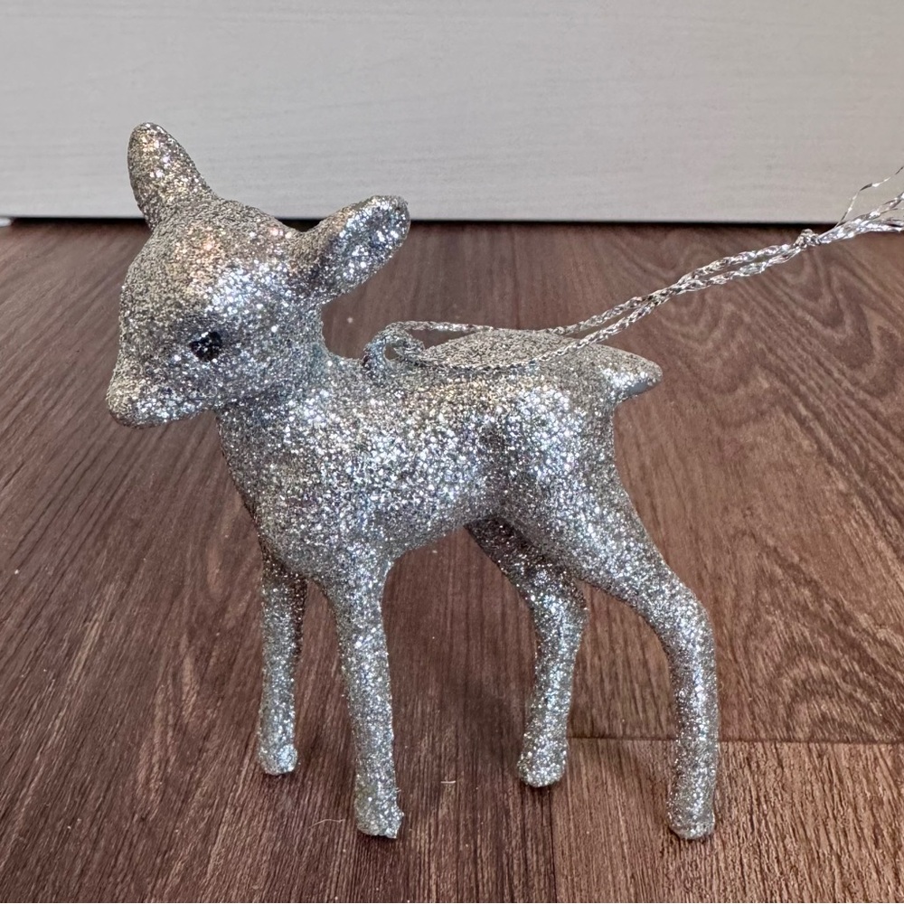 Target Wondershop Silver Reindeer Ornament